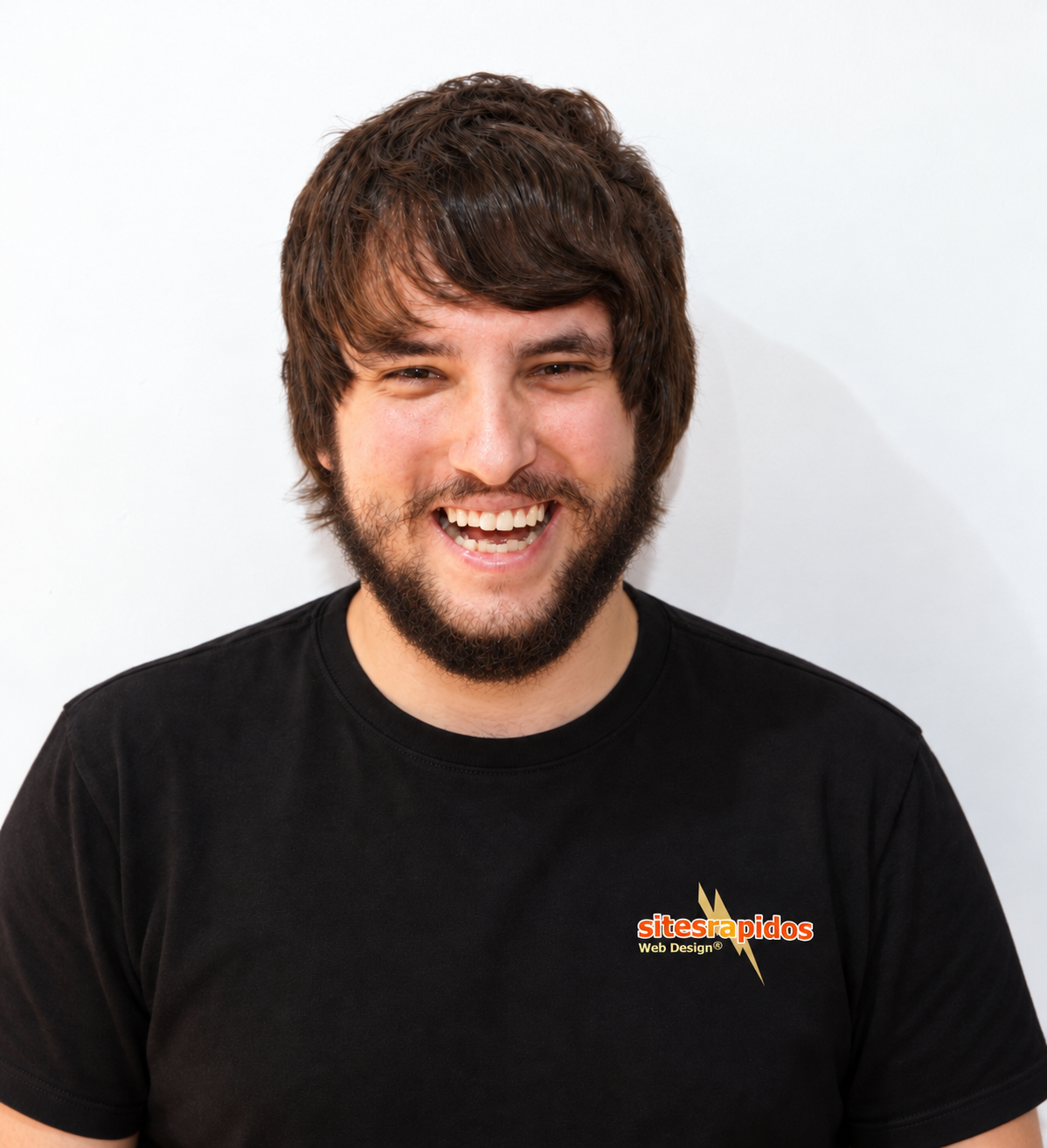 Retrato profissional da equipe Sites Rápidos